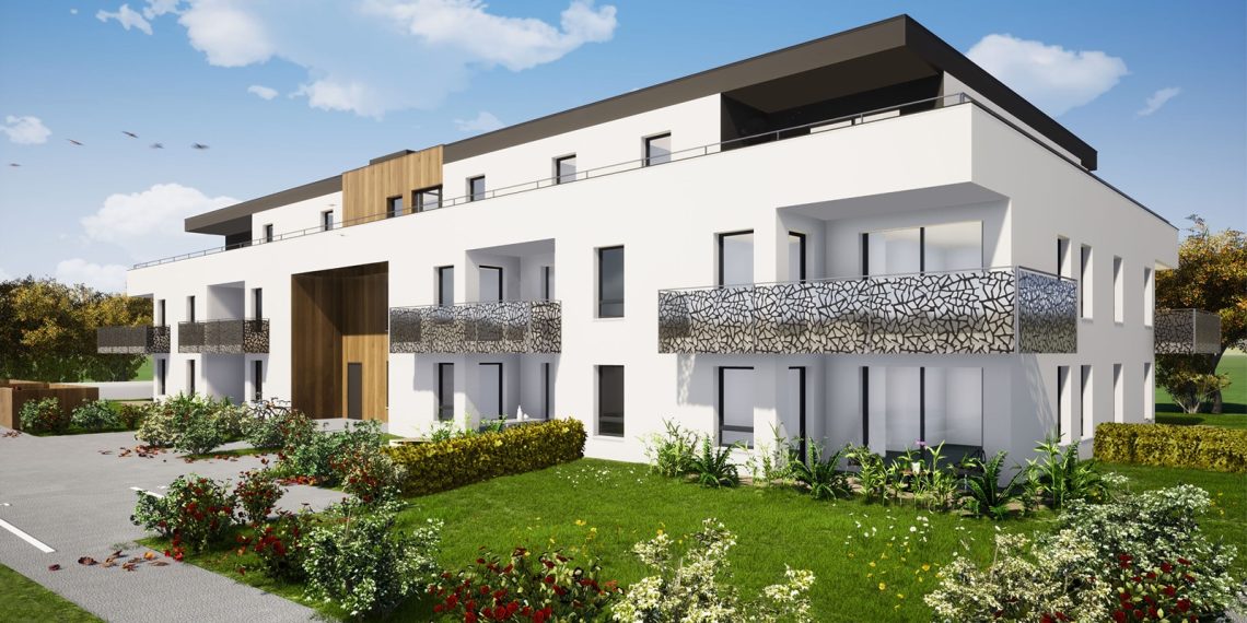 Découvrez en avant-première les appartements neufs du 2 au 5 pièces de la résidence L’Orée du Bois à Saint-Louis Neuweg (68300).